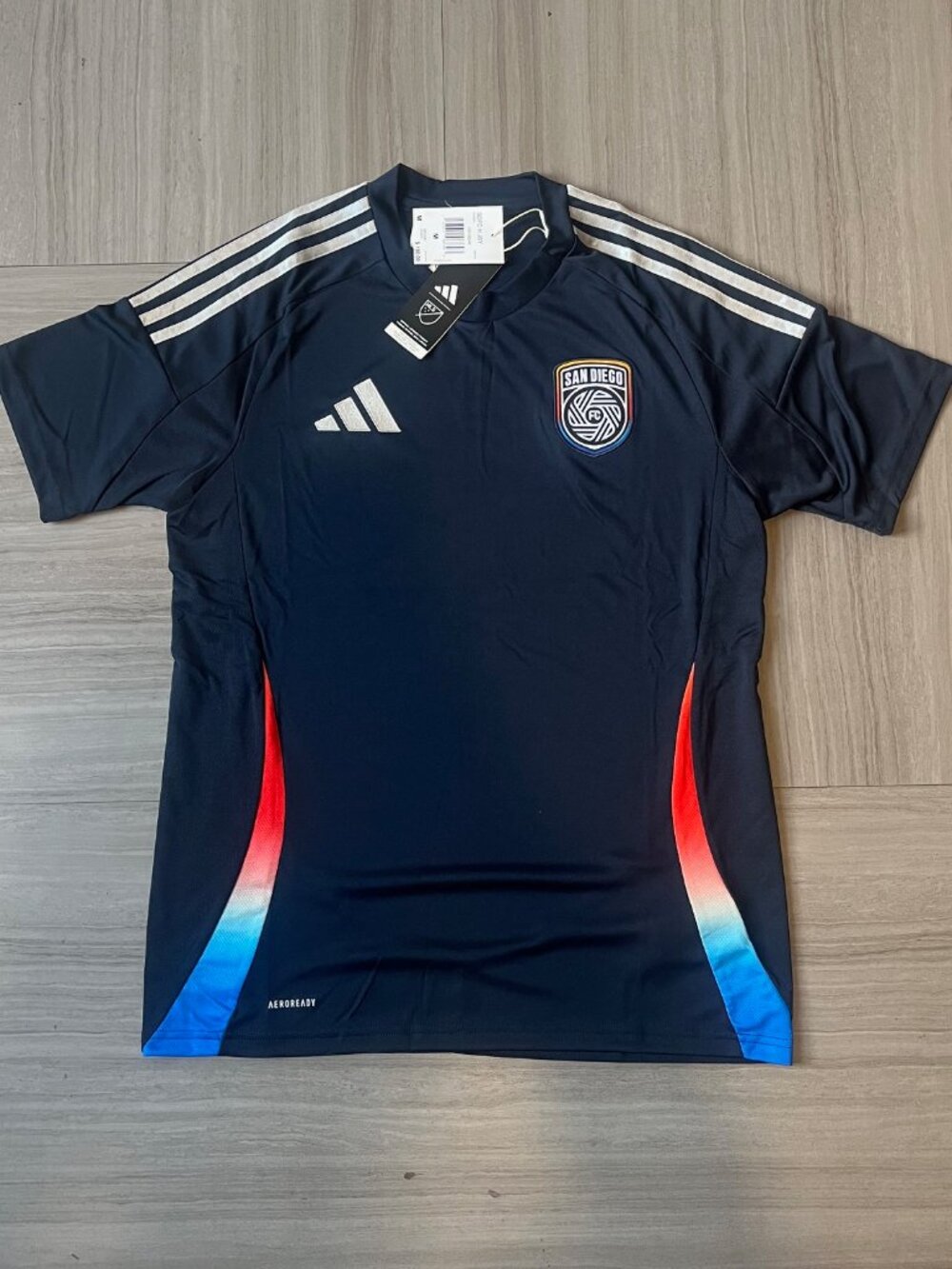 San Diego FC 2025/26 Adidas Home Jersey | Men's M | BNWT | Inaugural Season